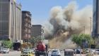 ویدئو | آتش‌سوزی در مرکز «بغداد»