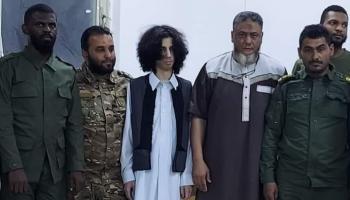 الطفل المختطف رفقة ذويه وقيادات عسكرية
