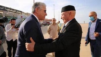 عقيلة صالح وباشاغا