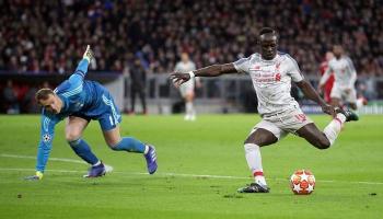 ساديو ماني نجم ليفربول ضد بايرن ميونخ