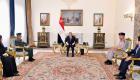السيسي خلال استقبال الرميثي: العلاقات المصرية الإماراتية ركيزة لاستقرار المنطقة