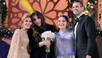 إليسا في حفل زفاف نجلة أصالة