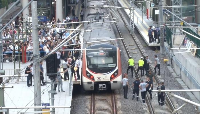 Marmaray’da üzücü olay!