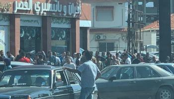 زحام وطوابير امام الافران في لبنان.