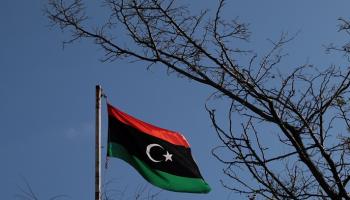 علم ليبيا 