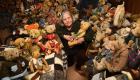 حراج ۱۰۰۰ خرس عروسکی که زن انگلیسی طی ۵۸ سال جمع کرده بود