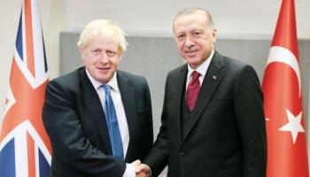 أردوغان ورئيس الوزراء البريطاني