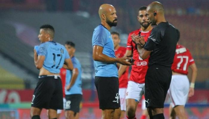 مباراة الاهلي مع غزل المحلة