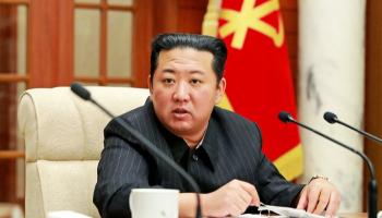 زعيم كوريا الشمالية كيم جونج أون