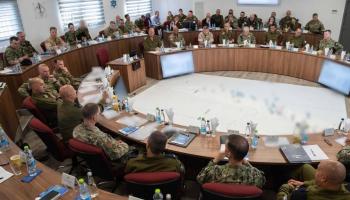 لقاء لعبة الحرب بين قادة الجيشين الأمريكي والإسرائيلي