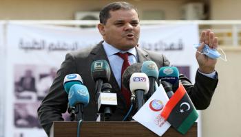 عبد الحميد الدبيبة - أ ف ب