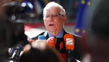 جوزيب بوريل مسؤول السياسة الخارجية في الاتحاد الأوروبي 