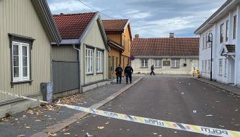 عناصر من الشرطة في شوارع النرويج 