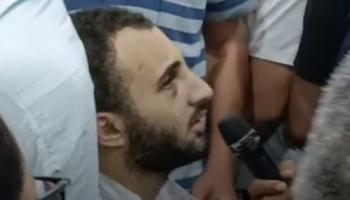 محمد عادل قاتل نيرة أشرف خلال المحاكمة