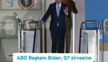 ABD Başkanı Biden, G7 zirvesine katılmak için Münih'e ulaştı 