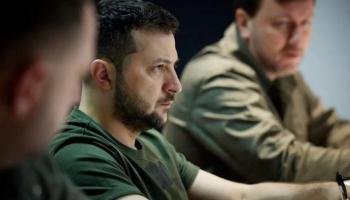 الرئيس الأوكراني فولوديمير زيلينسكي