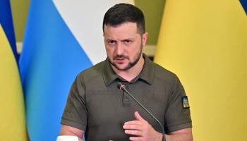 الرئيس الأوكراني-أرشيفية