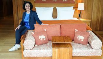 من داخل أحد أجنحة الفندق