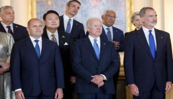 جو بايدن على هامش قمة 