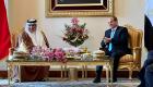 السيسي يبحث مع ولي عهد البحرين تطورات الشرق الأوسط