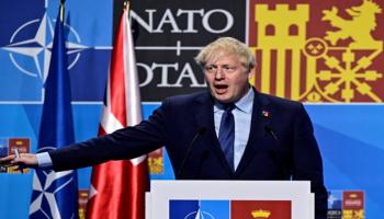 رئيس الوزراء البريطاني بوريس جونسون