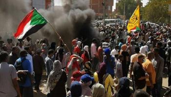 جانب من احتجاجات سابقة في السودان