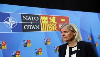 رئيسة الوزراء السويدية ماغدالينا أندرسن