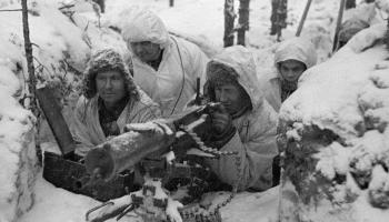 جنود روس خلال حرب الشتاء مع فنلندا