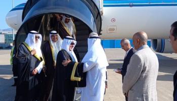 وصول وزير الخارجية الكويتي إلى بيروت