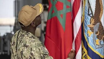 أحد العسكريين المشاركين في مناورة الأسد الأفريقي - أرشيفية