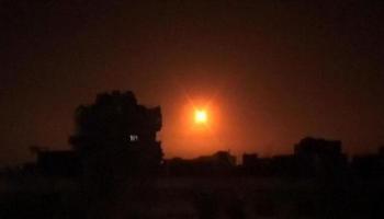 هجوم إسرائيلي سابق على سوريا- أ.ف.ب