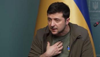 الرئيس الأوكراني فولوديمير زيلينسكي