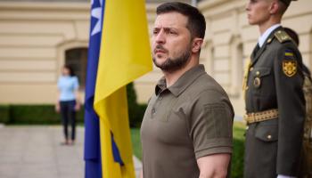 الرئيس الأوكراني فولوديمير زيلينسكي