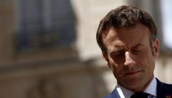 الرئيس الفرنسي إيمانويل ماكرون 