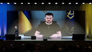 الرئيس الأوكراني فولوديمير زيلينسكي