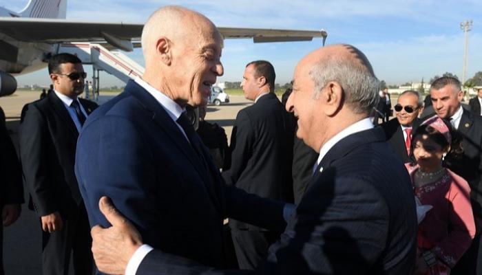 لقاء سابق بين الرئيسين الجزائري والتونسي