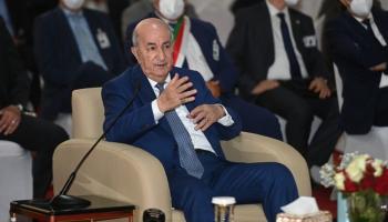 الرئيس الجزائري عبد المجيد تبون