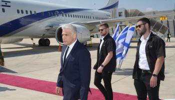 رئيس الوزراء الإسرائيلي يائير لابيد