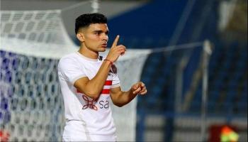 أشرف بن شرقي لاعب الزمالك المصري