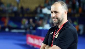 جمال بلماضي مدرب منتخب الجزائر 