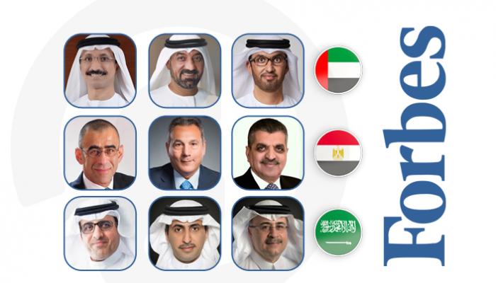 قائمة فوربس لأقوى الرؤساء التنفيذيين في الشرق الأوسط 2022