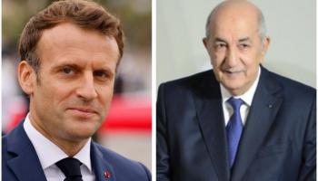 الرئيسان الجزائري والفرنسي
