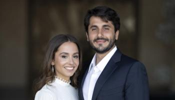 الأميرة إيمان ابنة عبدالله الثاني وجميل ألكساندر ترميوتس