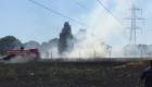Silivri’de 150 dönüm buğday ekili alan yandı