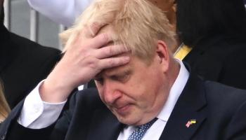 رئيس الوزراء البريطاني بوريس جونسون (أ ف ب)