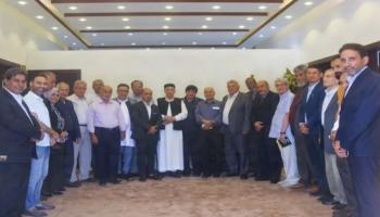 لقاء عقيلة صالح بممثلي الأحزاب والمجتمع المدني بليبيا