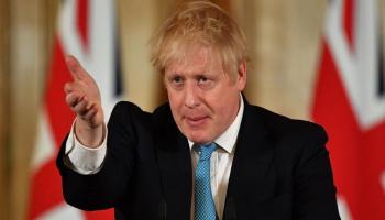 رئيس وزراء بريطانيا بوريس جونسون 