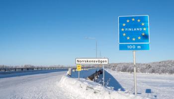 الحدود الروسية الفنلندية- أرشيفية