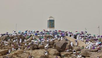الحجاج على جبل عرفة - أرشيفية