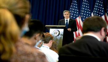 وزير الخارجية الأمريكي أنتوني بلينكن - أرشيفية